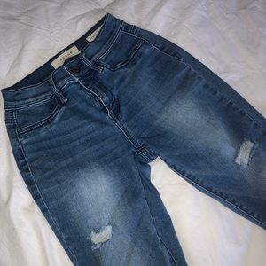 pacsun powerstretch high rise ankle jeans 👖